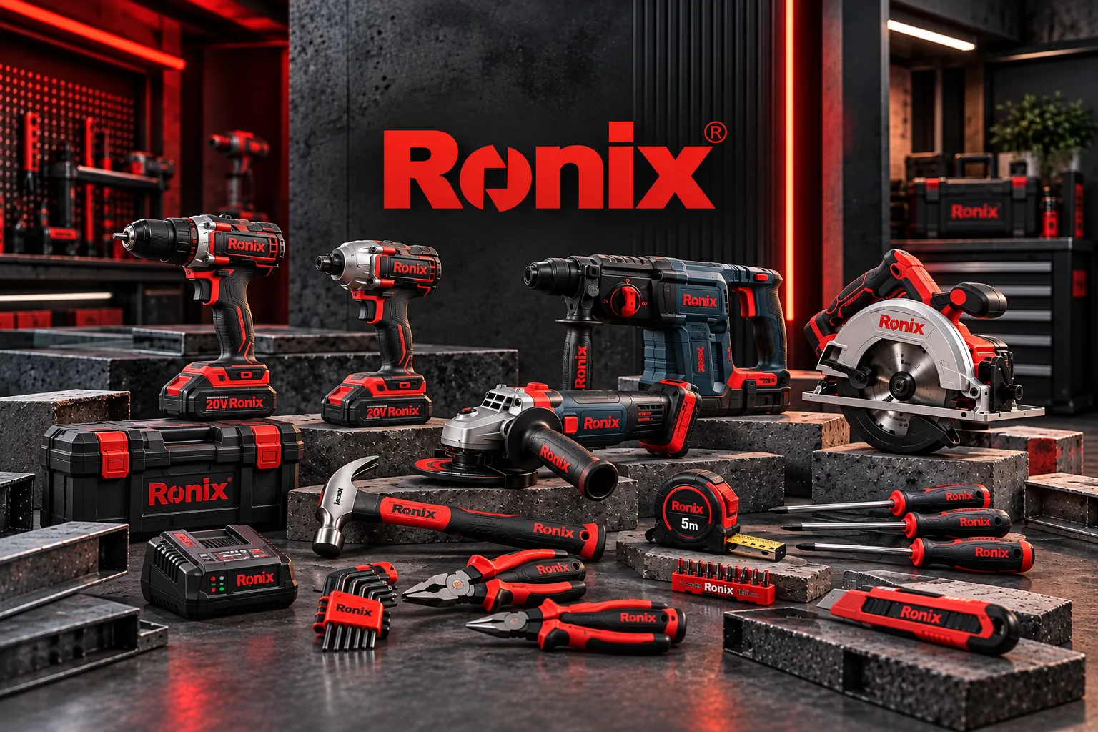 معرفی برند رونیکس RONIX؛ تاریخچه، محصولات و راهنمای خرید ابزار رونیکس